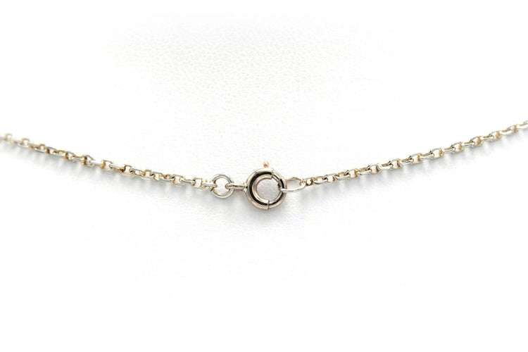 Art Déco - Collier en or blanc 18 carats et perles 58 Facettes 22172