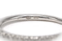 48 Bague contemporaine en or blanc 18 carats et diamants 0,31 ct 58 Facettes DEP-SAD3