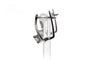Boucles d'oreilles contemporaines en or blanc 18 carats et diamants 58 Facettes 23783