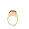 54 Bague de cocktail en or jaune et quartz fumé 58 Facettes F42-1