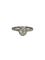 50 Bague solitaire en or blanc 18K et diamant 58 Facettes 2198