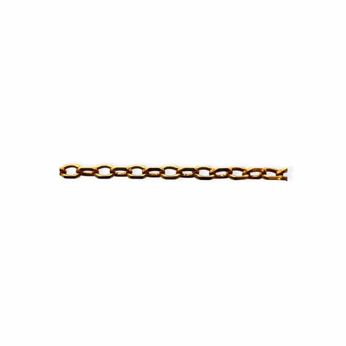 Chaîne maille forçat en or jaune 750 58 Facettes 330101683