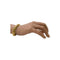 Bracelet maille américaine en or jaune 750 58 Facettes 330102054