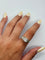 54 Bague en or blanc 18K et diamants 3,70 ct 58 Facettes 2192