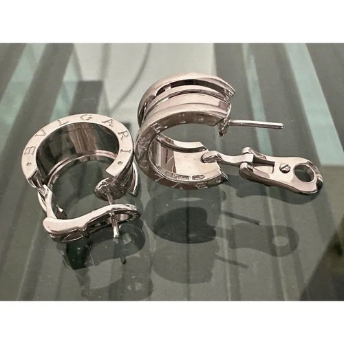 Bvlgari B.zero1 - Boucles d'oreilles en or blanc 18 ct 58 Facettes 2694