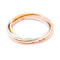 Bague 46 Cartier Trinity - Bague en trois ors 58 Facettes 35844