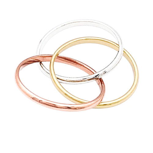Bague 46 Cartier Trinity - Bague en trois ors 58 Facettes 35844