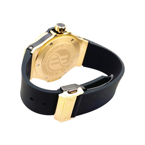 Montre Hublot Big Bang Original Gold Diamonds - Montre en or rose, titane et diamants 58 Facettes 35838
