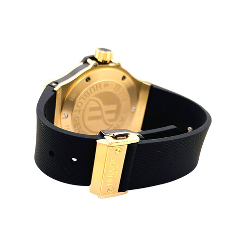 Montre Hublot Big Bang Original Gold Diamonds - Montre en or rose, titane et diamants 58 Facettes 35838