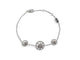 Dior Rose des Vents - Bracelet 3 motifs en or blanc, diamants et nacre 58 Facettes 276468