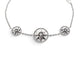 Dior Rose des Vents - Bracelet 3 motifs en or blanc, diamants et nacre 58 Facettes 276468