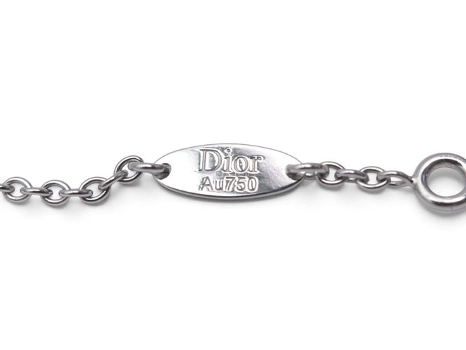 Dior Rose des Vents - Bracelet 3 motifs en or blanc, diamants et nacre 58 Facettes 276468