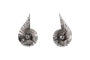 Boucles d'oreilles années 70 en or blanc et diamants 58 Facettes 23898