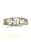 54 Jarretière - Bague en or blanc et diamants 58 Facettes VINTAGE BG