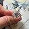 53 Bague en or blanc avec alexandrite ALGT 0,77 ct et diamants 58 Facettes ring