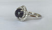 51 Bague en or blanc avec alexandrite ALGT 3,32 ct et diamants 58 Facettes ring