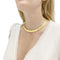 Collier Bulgari Tubogas - Collier en or jaune et diamants 58 Facettes 35955