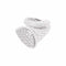 Bague 50 Boucheron Serpent Bohème - Bague motif L en or blanc et diamants 58 Facettes 35956