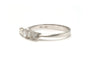 61 Bague contemporaine en or blanc et diamants 58 Facettes 22734