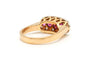 56 Art Déco - Bague en or jaune, rubis et diamants 58 Facettes 22751