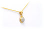 Pendentif contemporain en or jaune 18 carats et diamants 58 Facettes 22913