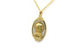 Pendentif contemporain en or jaune 18 carats et nacre 58 Facettes B812