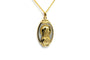 Pendentif contemporain en or jaune 18 carats et nacre 58 Facettes B812