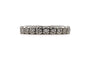 51 Alliance américaine en or blanc 18 carats et diamants 58 Facettes 23718