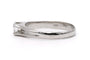 55 Bague années 70 en or blanc 18 carats et diamant 58 Facettes 23759