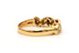 49 Bague contemporaine en or jaune et diamants 58 Facettes 23830