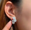 Van Cleef & Arpels Snowflake - Boucles d'oreilles en platine et diamants 58 Facettes Jnci168