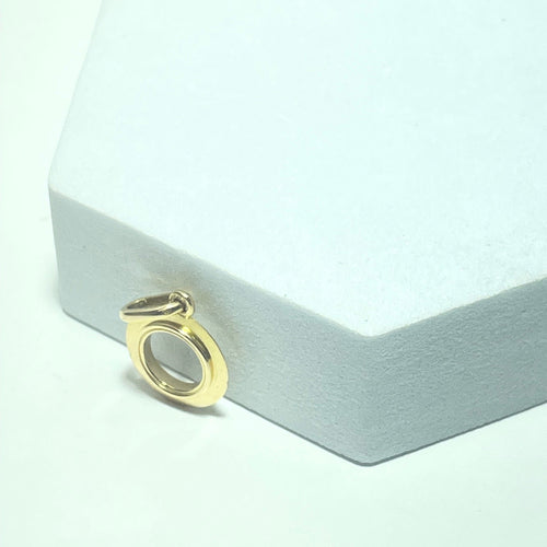Pendentif Pendentif rond en or jaune 18 carats 58 Facettes 260003
