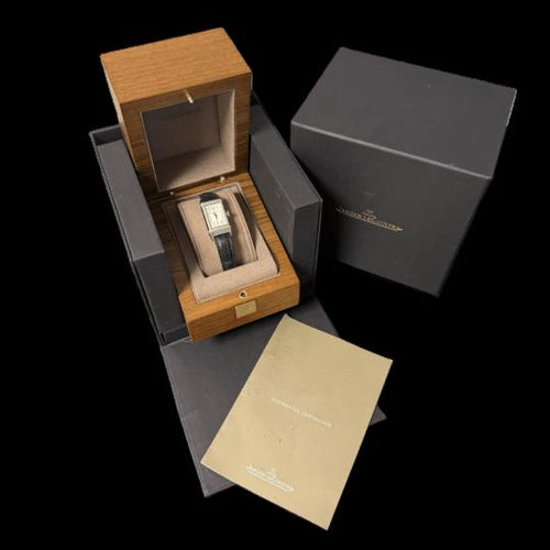 Jaeger LeCoultre Reverso - Montre dame en acier 58 Facettes MT47777