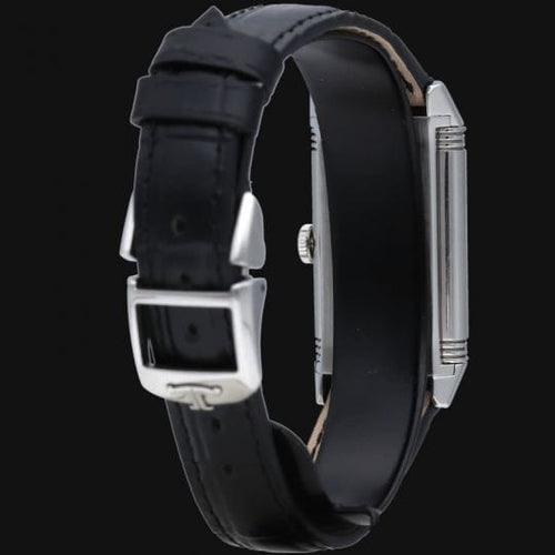 Jaeger LeCoultre Reverso - Montre dame en acier 58 Facettes MT47777