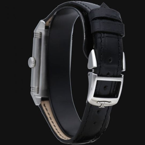 Jaeger LeCoultre Reverso - Montre dame en acier 58 Facettes MT47777