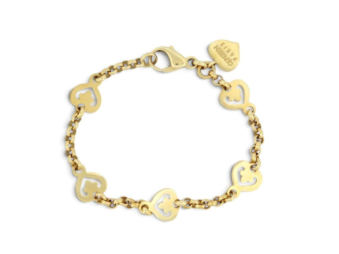 O.J. Perrin Légendes Cœur - Bracelet en or jaune 18k 58 Facettes 276347