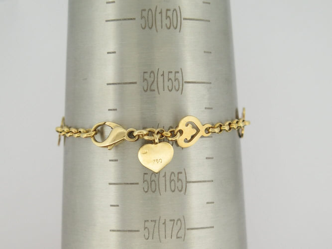 O.J. Perrin Légendes Cœur - Bracelet en or jaune 18k 58 Facettes 276347