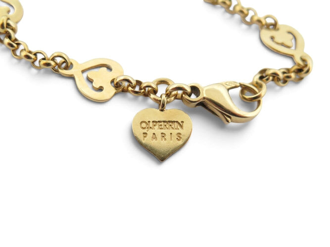 O.J. Perrin Légendes Cœur - Bracelet en or jaune 18k 58 Facettes 276347