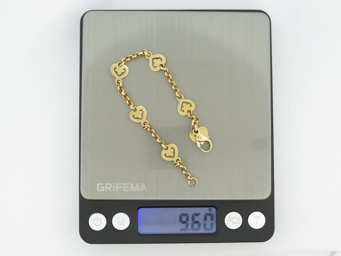 O.J. Perrin Légendes Cœur - Bracelet en or jaune 18k 58 Facettes 276347