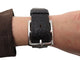 Hermès - Bracelet manchette Boucle Étrivière en cuir de crocodile alligator 58 Facettes 260320