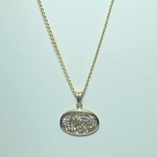 Pendentif Pendentif - Pendentif ovale ajouré en or jaune 18 carats 58 Facettes 250294