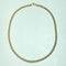 Collier Collier maille texturée en or jaune 18K 58 Facettes 250128