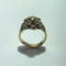 Bague 59 Chevalière tête de lion en or jaune avec diamant 58 Facettes 250273