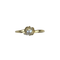 Bague 54 Bague avec perle en or jaune 18 carats 1,19 g 58 Facettes 250247