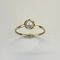 Bague 54 Bague avec perle en or jaune 18 carats 1,19 g 58 Facettes 250247