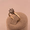 Bague Bague solitaire en or jaune 58 Facettes 250198