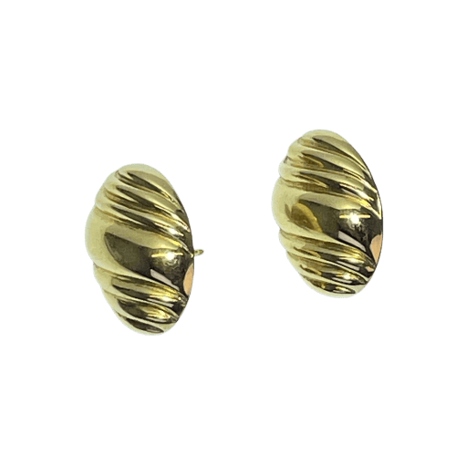 Boucles d'oreilles Boucles d’oreilles - Boucles d’oreilles classiques en or jaune 58 Facettes 250021
