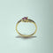 Bague Bague rubis et diamants en or jaune 18 carats 58 Facettes 250069