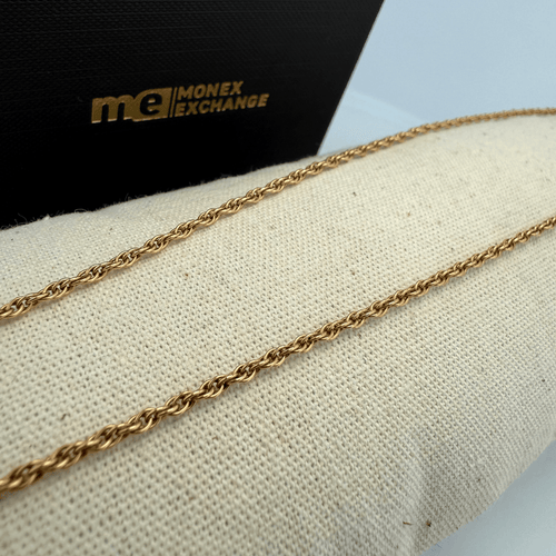 Collier Collier mailles torsadées en or jaune 58 Facettes 250063