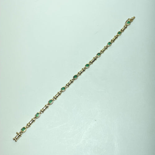 Bracelet Bracelet - Bracelet en or jaune 18 carats et diamants 58 Facettes 260005